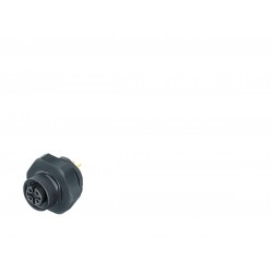 86 4832 3100 00012 M12-A female panel mount connector